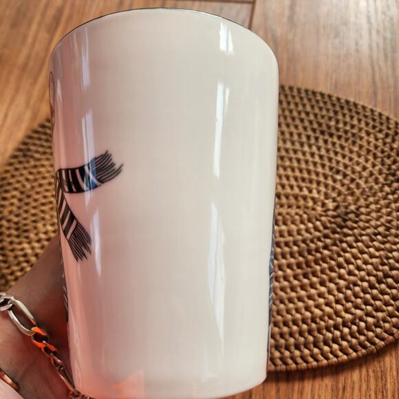 Signature houseware hipster french bulldog scarf animal coffee tea ceramic mug - Picture 8 of 8